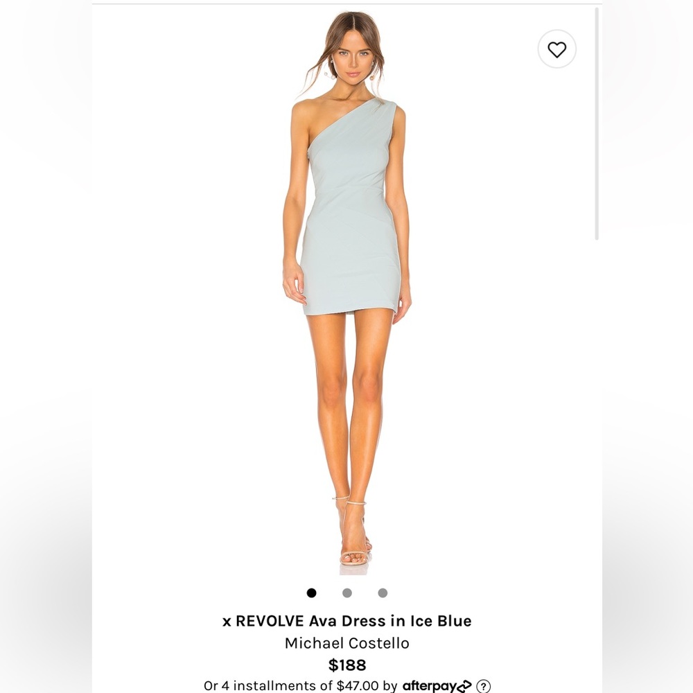 REVOLVE Ava dress ice blue